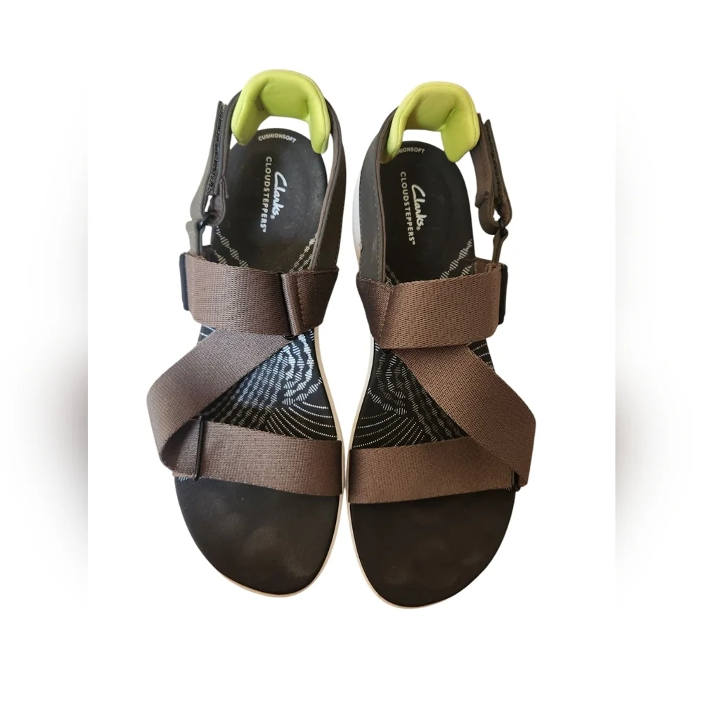 Clarks Cloudsteppers Sandals SZ 10M Womens - Picture 3 of 6